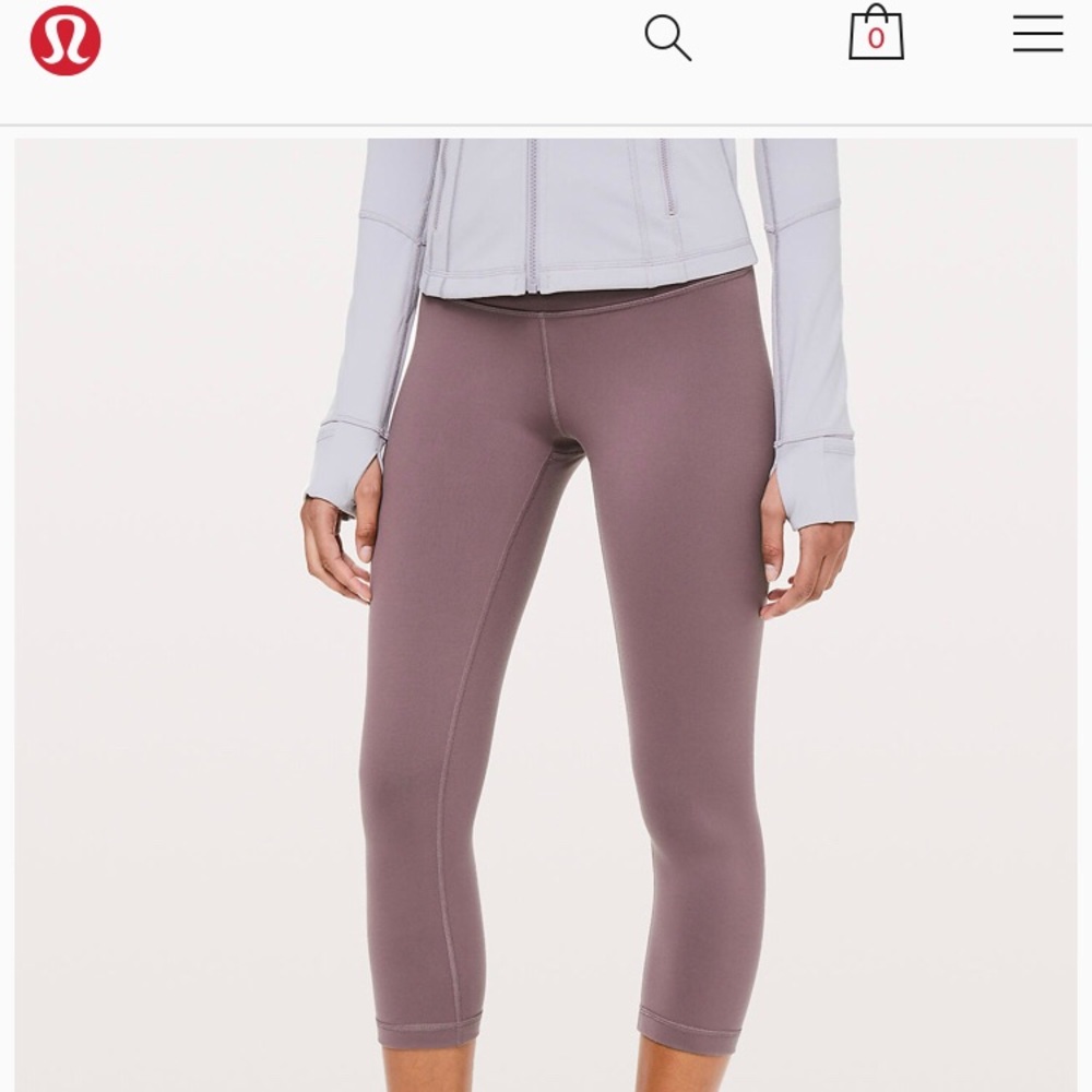 Lululemon cropped leggings